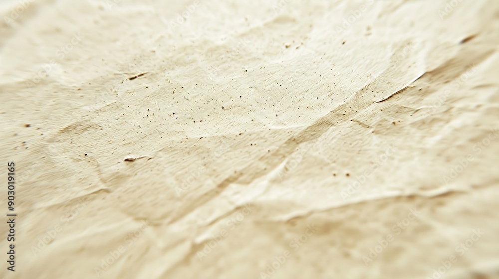 Poster Craft eco textured paper sheet background beige color for cards and other design ideas beige color White paper texture with particles Abstract paper background : Generative AI