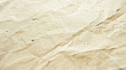 Craft eco textured paper sheet background beige color for cards and other design ideas beige color White paper texture with particles Abstract paper background : Generative AI