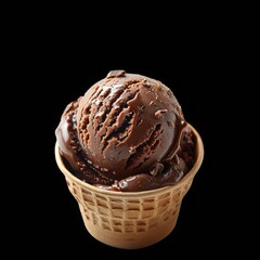  ice cream cone isolated.png