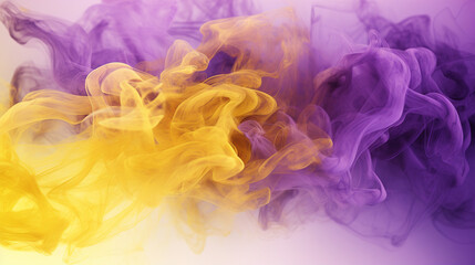Obraz premium yellow and purple smoke texture background