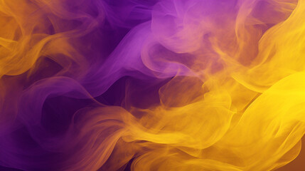 Obraz premium yellow and purple smoke texture background