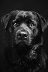 Fototapeta premium Portrait of a rottweiler dog