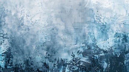 Smudged canvas abstract acrylic painting grunge background : Generative AI