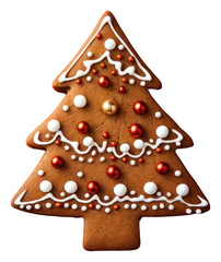 PNG Homemade gingerbread cookie christmas food.