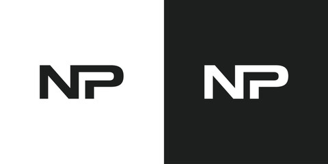 Vector Letter NP Logo Design