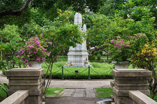 Saranrom Park in Bangkok, Thailand	