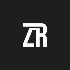 Vector ZR Logo Design 