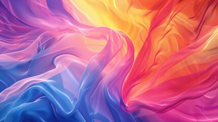 A gradient, colorful background with smooth transitions between vivid colors, offering a striking and visually appealing look