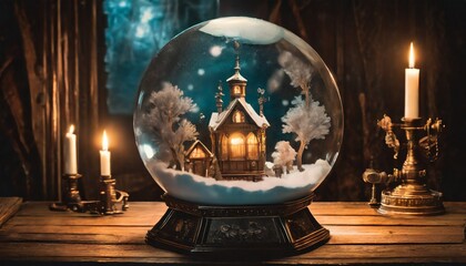 magic lamp in the church