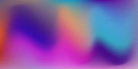 Color gradient background, grain noise texture color gradation,vector holographic watercolor blur background. Color gradient blend mesh of abstract iridescent colors gradation
