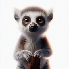 Fototapeta premium close up of a lemur