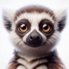 Obraz premium close up of a lemur