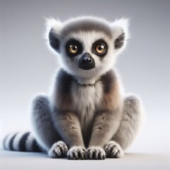 Obraz premium close up of a lemur