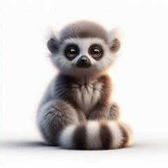 Fototapeta premium close up of a lemur