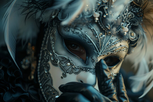 Venetian carnival mask Venice elegant
