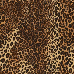 
Leopard skin texture, wild cat animal design, furry print