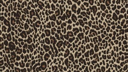 Leopard background design, fashionable modern furry print