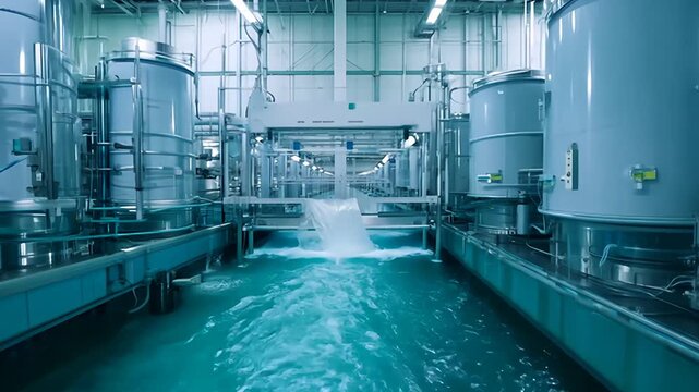 Exploring Water Treatment Process in State-of-the-Art Facility During Daytime Operations