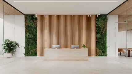 Design a sleek and modern corporate headquarters symbolizing commitment to sustainability and environmental consciousness