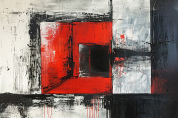 a confined cubic space