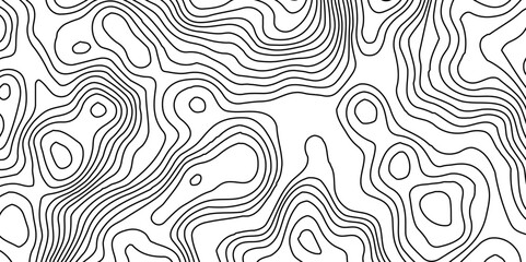 Landscape geodesy topographic map background.geographic line map with seamless ornament design,Seamless pattern with lines Topographic map. Abstract pattern with lines,