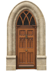 Entrance classic doors for the house
