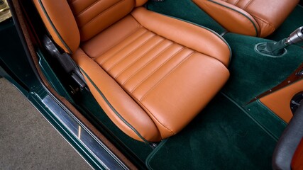 Passenger seat in a car