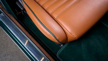 Passenger seat in a car