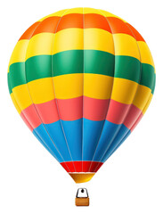 Naklejka premium PNG Aircraft balloon vehicle transportation.