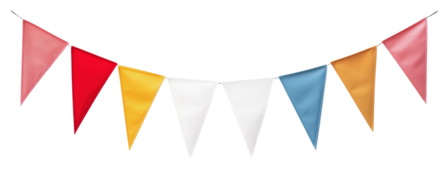 PNG Flag hanging triangle festival.