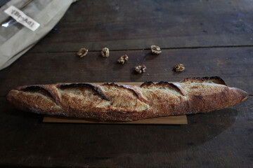 sourdough bread baguette oil 
