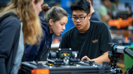 High School Robotics Workshop with Industry Expert Guidance - Education and Technology