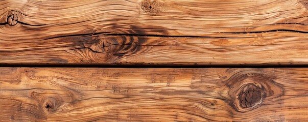 Horizontal view of chestnut wood beams, hardwood timber, solid texture