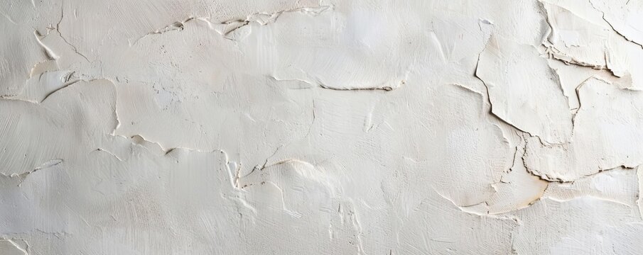 Rough plaster wall with uneven surface, raw texture, unfinished look