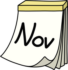 영어 월 달 달력