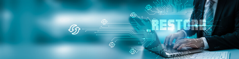 Restoring network connection on a laptop through hand touch, leveraging technology and futuristic advancements: seamless, innovative, efficient, reliable, intelligent, transformative.