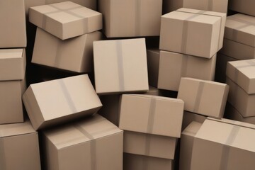 stack of boxes