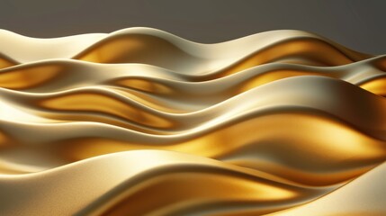 Obraz premium 3D abstract multicolored background in the form of waves.