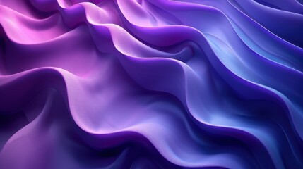 Obraz premium 3D abstract multicolored background in the form of waves.