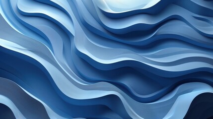 Obraz premium 3D abstract multicolored background in the form of waves.