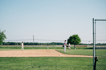 Fototapeta premium Baseball Game 