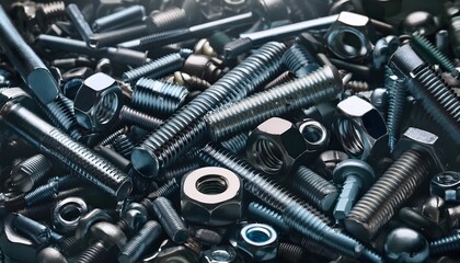 Nuts and bolts background