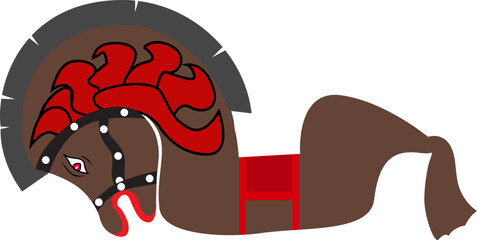 Vector Javanese Lumping Horse