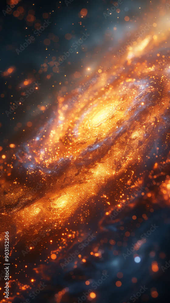 Canvas Prints galaxy core in space