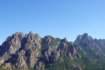 The mountains of Corsica