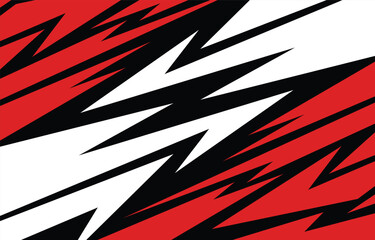 Abstract background with gradient zigzag line pattern