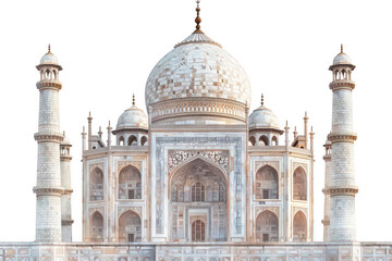 Majestic Taj Mahal in Agra, India Captured in Stunning Architectural Detail