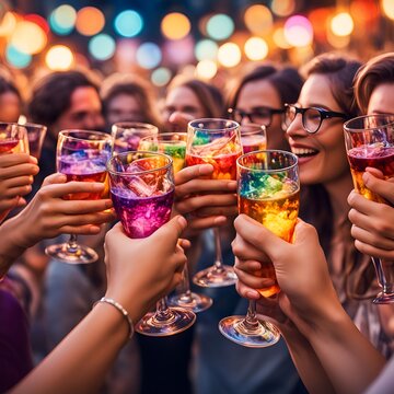 Festa con amici 