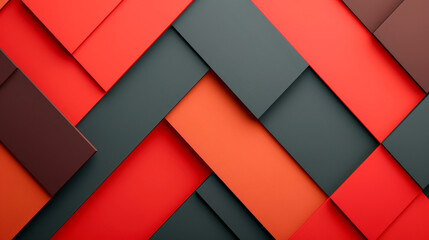 Sharp geometric shapes intersecting aggressively, argument concept, dynamic conflict