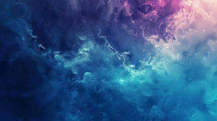 Fototapeta premium A blue and purple sky with stars and clouds